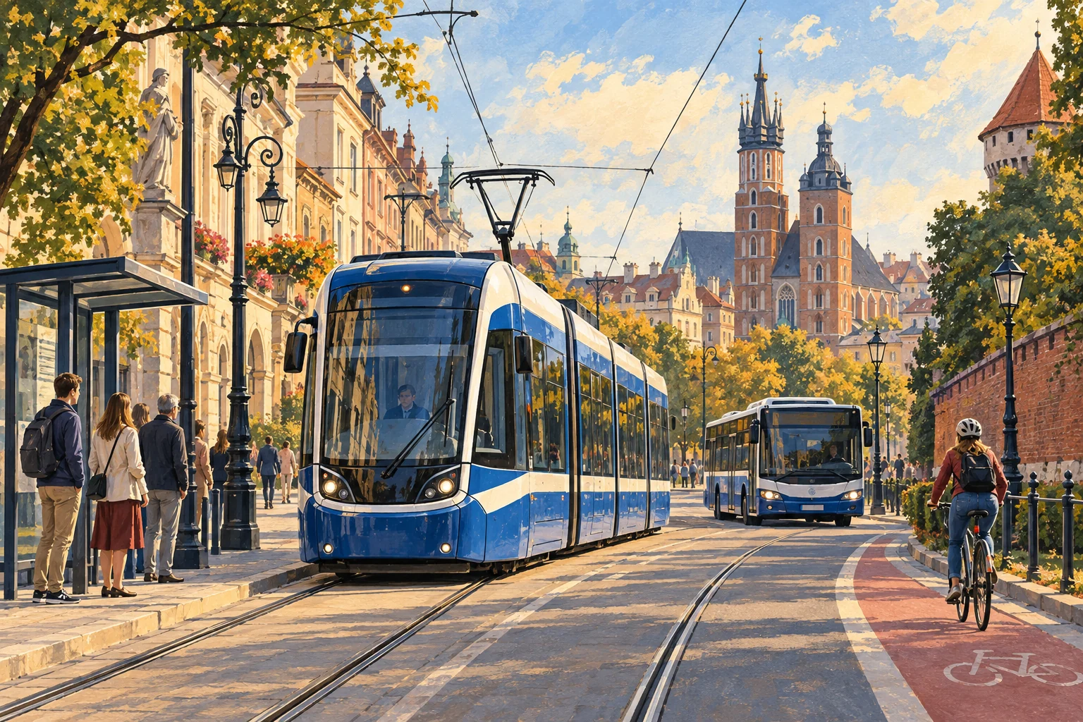 Cracovie : bus et tramways KMK gratuits ce mardi 22 septembre