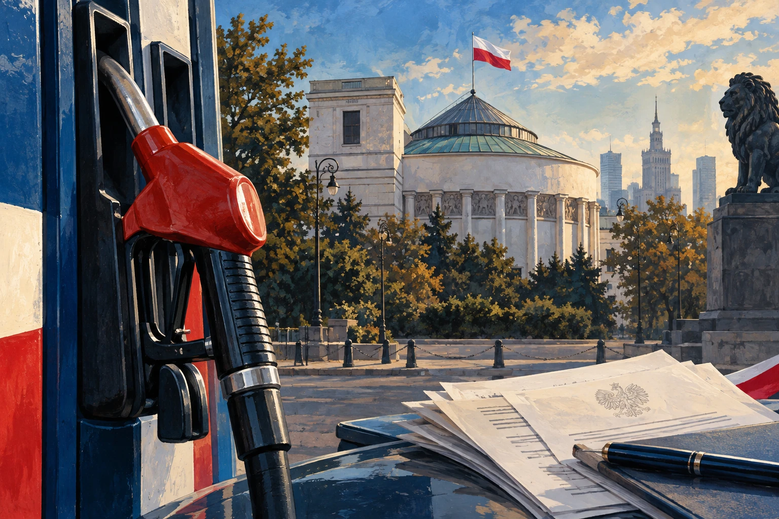 IA / AI : pompe à carburant / fuel pump / dystrybutor paliwa