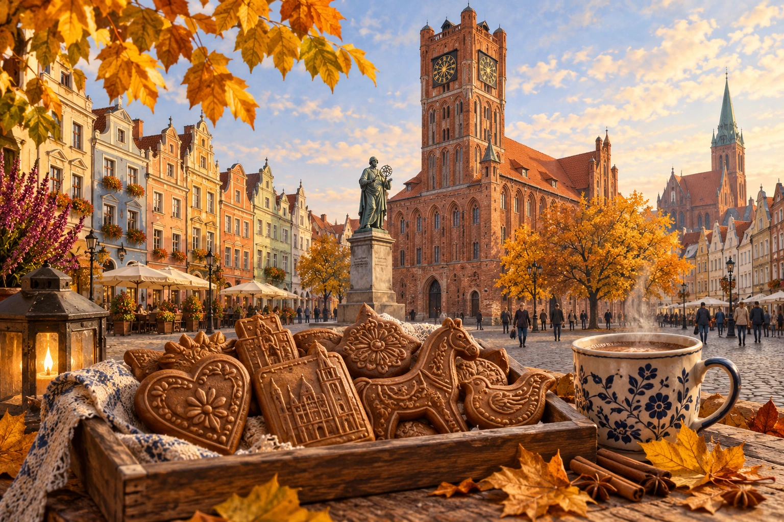 Toruń en automne : une journée entre briques gothiques et pain d’épices